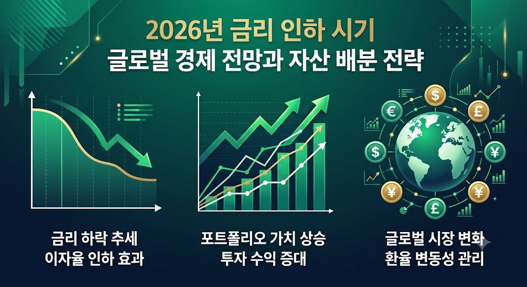 2026년 금리 인하 시기 글로벌 경제 전망과 자산 배분 전략